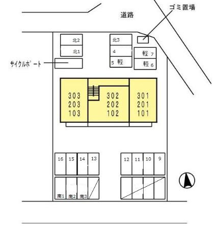 【区画図】