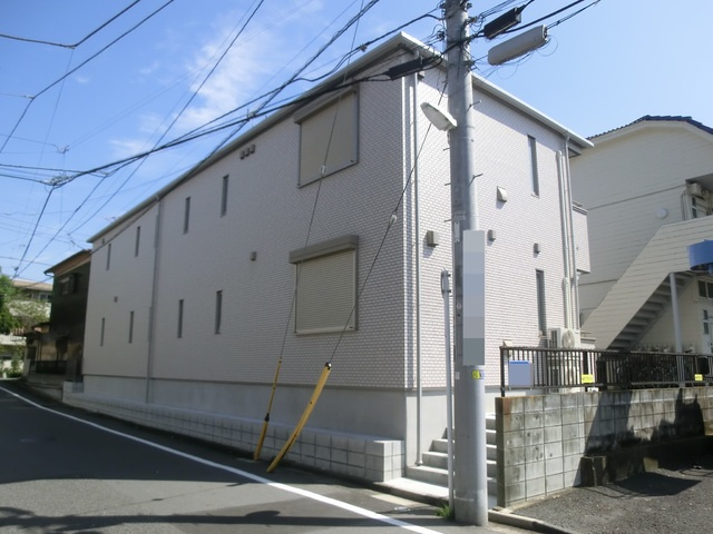 ボナールコートの外観|建物裏側です。