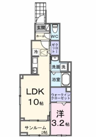 クレードルの間取り