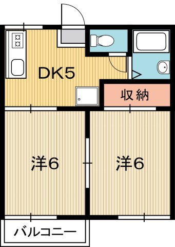 長崎ハイツの間取り
