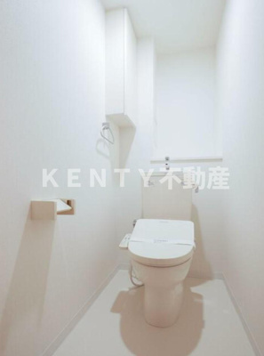 【トイレ】 | Ｄａｆｆｉｔｔｏ天王洲 | 落ち着いた色調のトイレです
