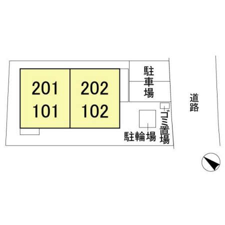 クオシスの区画図