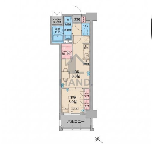 RJRプレシア高砂　高宮小学校区の間取り|RJRプレシア高砂