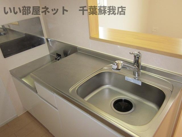 アルカンシェル市原　Cのキッチン|キッチンです