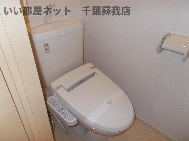アルカンシェル市原　Cのトイレ|シンプルで使いやすいトイレです