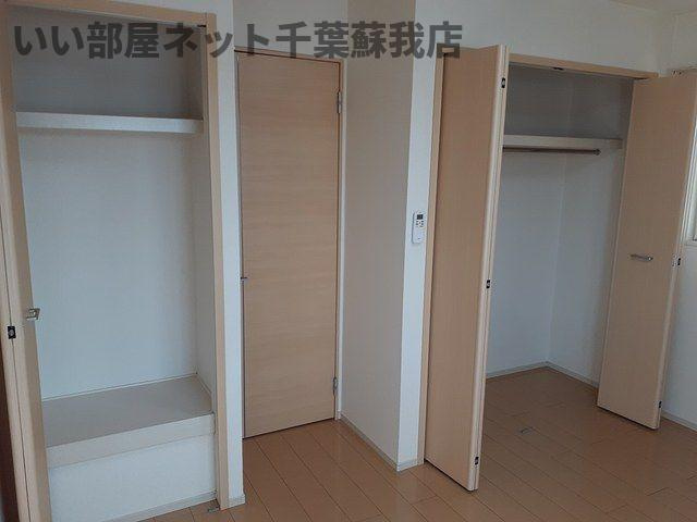アルカンシェル市原　Cの収納|十分な収納スペースがあります