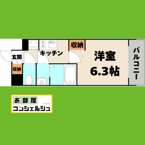 ファステート東別院シュプールの間取り