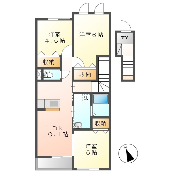 フェリーチェの間取り