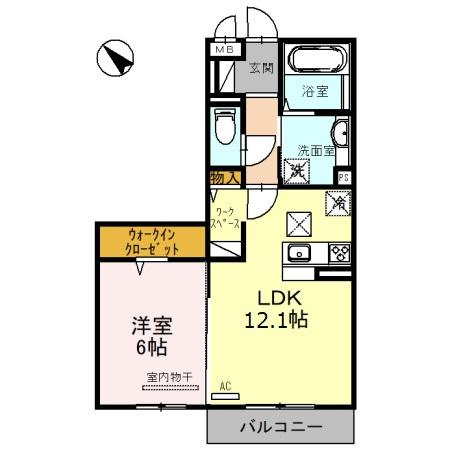 シャルムアンジュの間取り