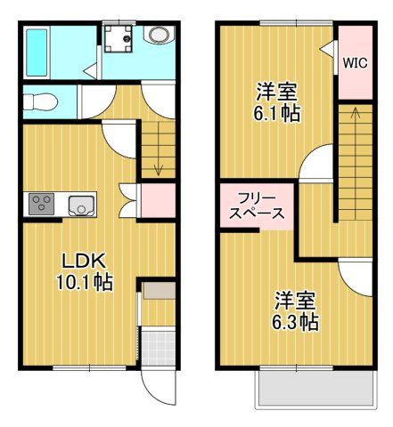 Maisonettepark 大竹の間取り