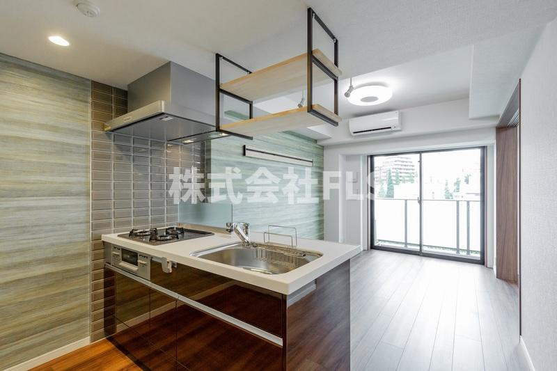 渋谷区恵比寿３丁目の賃貸マンションのキッチン