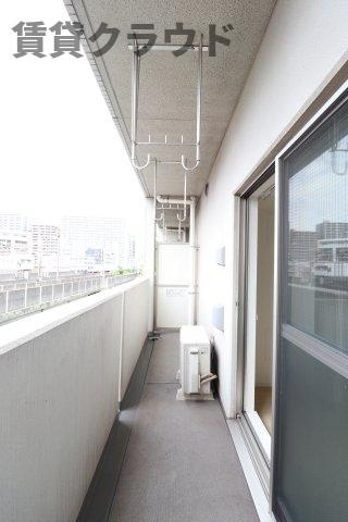 ボア　ソルチのバルコニー|洗濯物もよく乾きそうなバルコニーです！
