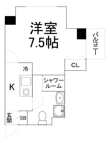 【間取り】 | HR FRONT REGAL ドームウエスト