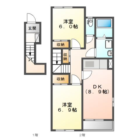 【間取り】 | CASA　FELIZ