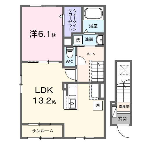 サン・グリーンの間取り