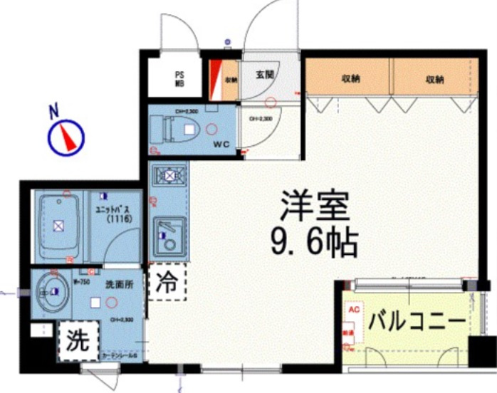ライトシード浅草の間取り