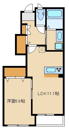 【間取り】 | ヒルクレスト サンワ