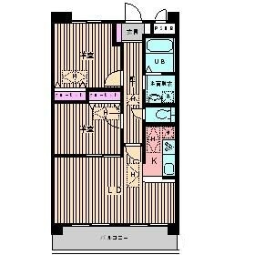 【間取り】 | ルネ　シェスタ | 間取りです。