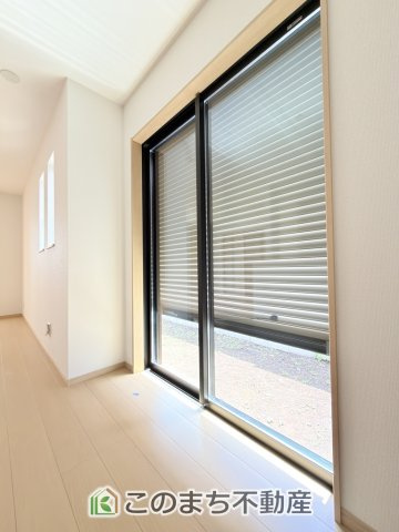 ハートフルタウン宇都宮市御幸ケ原町126番の設備|ペアガラスは断熱性・気密性・防音・防犯にとても効果的です。