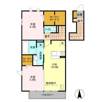 【間取り】 | ルピナス　参番館