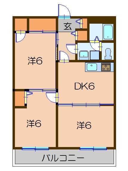 ユーティオグラの間取り