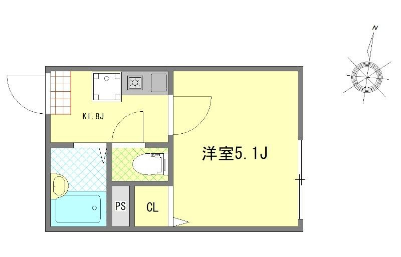 メゾン　ソレイユ西新井の間取り