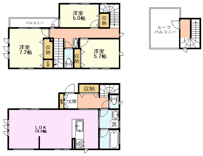 【間取り】 | 東恋ヶ窪4丁目戸建