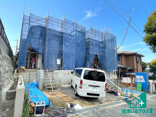 ■枚方市楠葉野田　第2期　新築一戸建ての外観|現在の進捗状況です！順調に作業進行中、完成が待ち遠しいです！詳細の間取り等、お気軽にお問い合わせください！