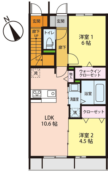 【間取り】 | ボヌール光正寺　★プライスホームなら仲介手数料が割引価格です★