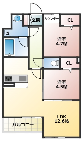 【間取り】 | ビルトモア