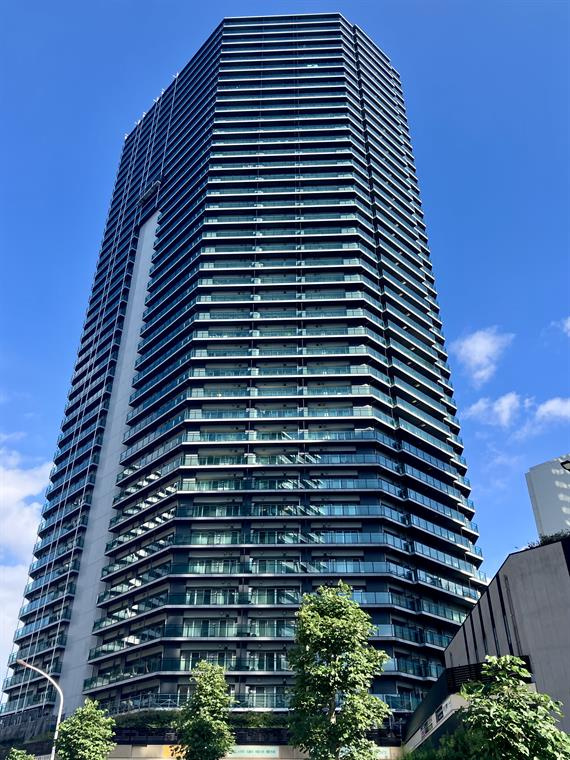 シティタワー品川の外観|おしゃれな外観です