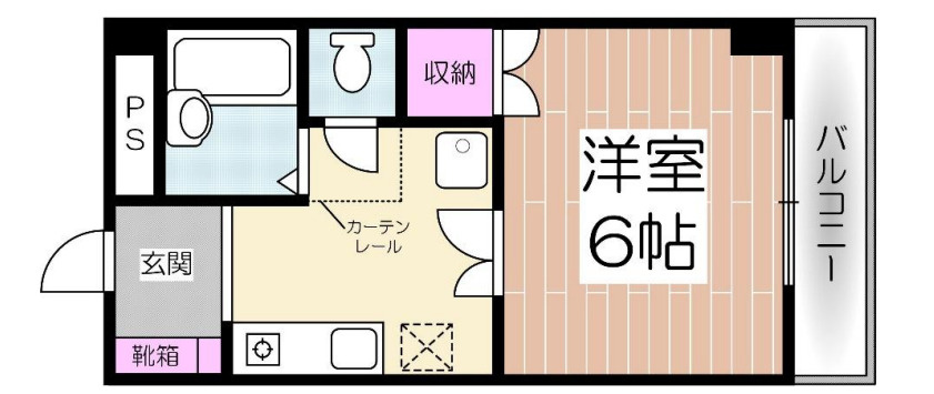 西岡ビルの間取り