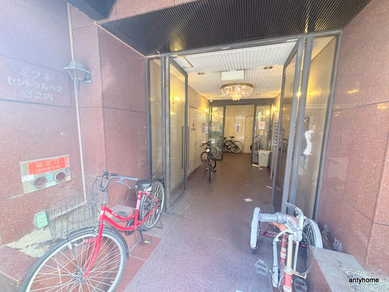 グラシア松屋町　仲介手数料無料のエントランス