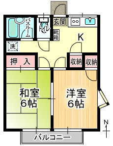 【間取り】 | エムケイハイム　