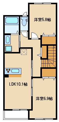 【間取り】 | ヒルクレスト サンワ