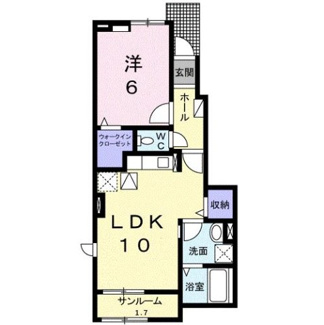 【間取り】 | デーア　Ｂ