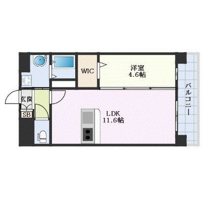 LIBTH菊陽227の間取り
