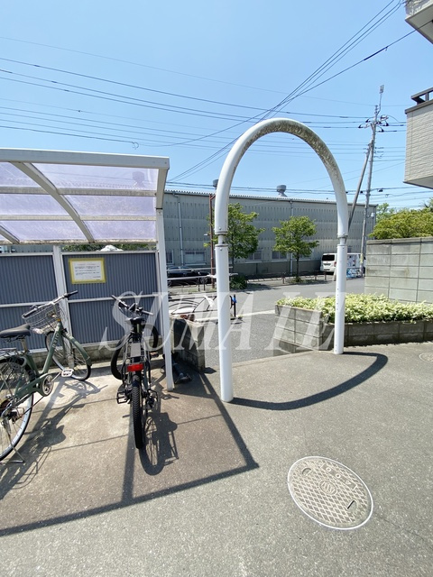 サンハイツのエントランス|エントランス部分です。