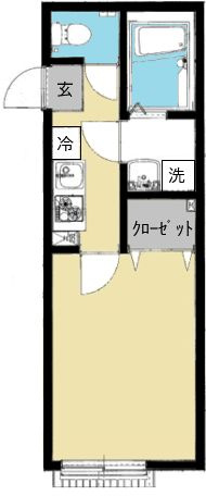 サンズパーク六実の間取り