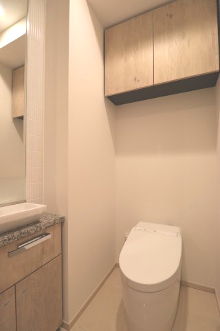 ブランズ渋谷桜丘のトイレ|ゆったりとした空間のトイレです