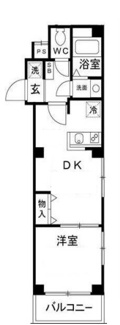 【間取り】 | ラ・フォート東日暮里 | 間取りです。