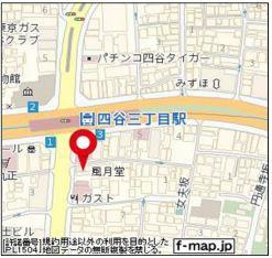 マイネシュロッス四谷の地図|マイネシュロッス四谷