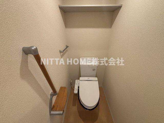 エスポワール・ヒデのトイレ|温水洗浄付きのトイレです◎