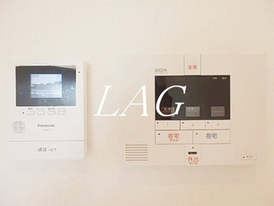 【セキュリティ】 | サードロック立川 | モニター付きインターフォンです。