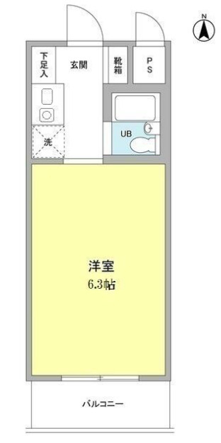 ウッドクレスト砧D棟の間取り