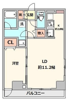 【間取り】 | ＴＯＫＩＯ東向島 | 間取りです。