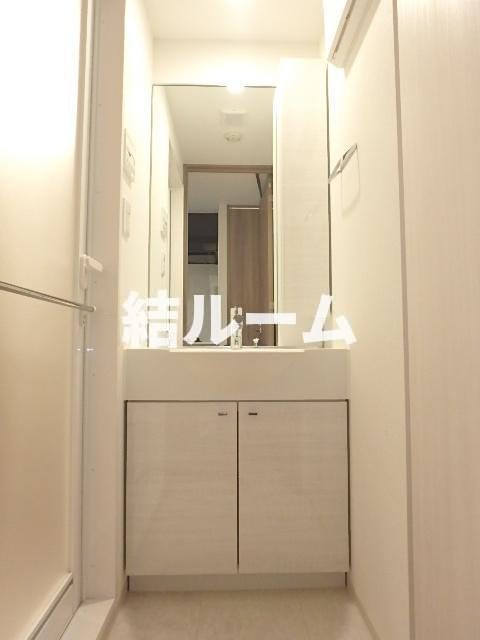 練馬区豊玉北３丁目の賃貸マンションの独立洗面台
