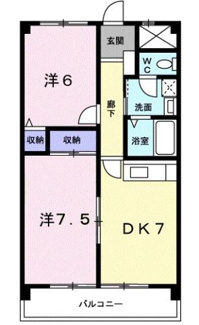 【間取り】 | ジュネス戸祭