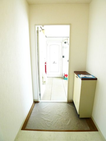 グリーンパレスＤの玄関