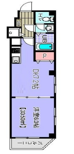 エクセレントコート津田沼の間取り